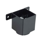 OSMA 4T823 BLACK DOWNPIPE CONNECTOR & BRACKET OSMA 4T823 BLACK DOWNPIPE CONNECTOR & BRACKET