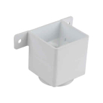 OSMA 4T823 WHITE DOWNPIPE CONNECTOR & BRACKET