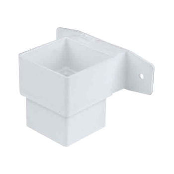OSMA 4T824 WHITE DOWNPIPE CONNECTOR & BRACKET STAND OFF