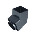OSMA 4T826 BLACK OFFSET BEND SOCKET & SPIGOT