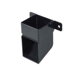 OSMA 4T832 BLACK DOWNPIPE SHOE & BRACKET