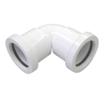 OSMA BS5254 5W160 WHITE 40MM KNUCKLE BEND 90 DEGREE