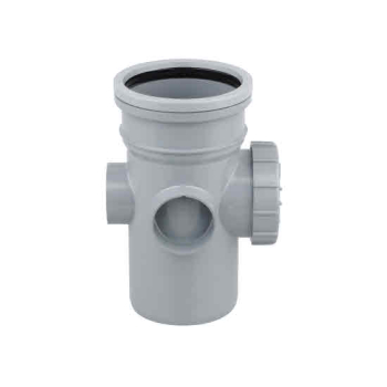 OSMA 6S274 S/S BOSSED ACCESS PIPE GREY