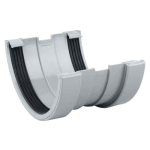 OSMA ROOFLINE 6T609 GREY GUTTER UNION