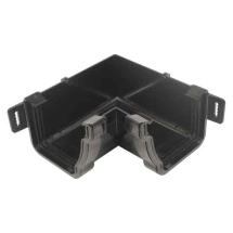 OSMA 8T843 BLACK INTERNAL90DEG GUTTER ANGLE STORMLINE OGEE OSMA 8T843 BLACK INTERNAL90DEG GUTTER ANGLE STORMLINE OGEE