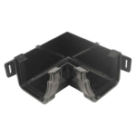 OSMA 8T843 BLACK INTERNAL90DEG GUTTER ANGLE STORMLINE OGEE