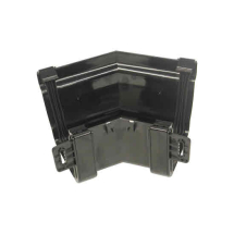 OSMA 8T854 BLACK EXTERNAL45DEG GUTTER ANGLE STORMLINE OGEE OSMA 8T854 BLACK EXTERNAL45DEG GUTTER ANGLE STORMLINE OGEE