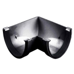 OSMA 9T903 90DEG GUTTER ANGLE 113MM DEEPLINE BLACK