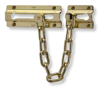 YALE P1037 DOOR CHAIN CHROME YALE P1037 DOOR CHAIN CHROME
