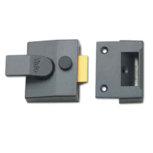 YALE P89 NIGHT LATCH CASE ONLY GREY (KEY CHOICE VISI PACK)