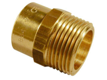 YP3 22MM X 3/4inch STRAIGHT MALE IRON CONNECTOR TAPER YORKSHIRE