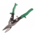 WISS M2R COMPOUND ACTION SNIPS RIGHT HAND/STRAIGHT CUT(GREEN)