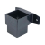 OSMA 4T824 BLACK DOWNPIPE CONNECTOR & BRACKET STAND OFF
