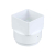 OSMA 4T837 WHITE OUTLET ADAPTOR SQUARE TO ROUND